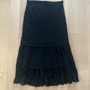 Black Peasant/Bohemian Skirt!